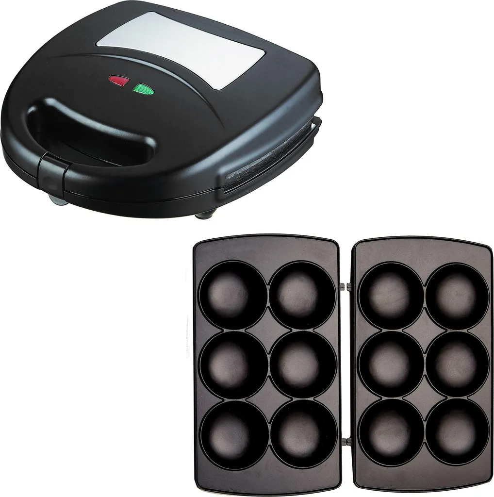 Masto Cupcake Maker: Design Essenziale e Piastre Antiaderenti di Qualità