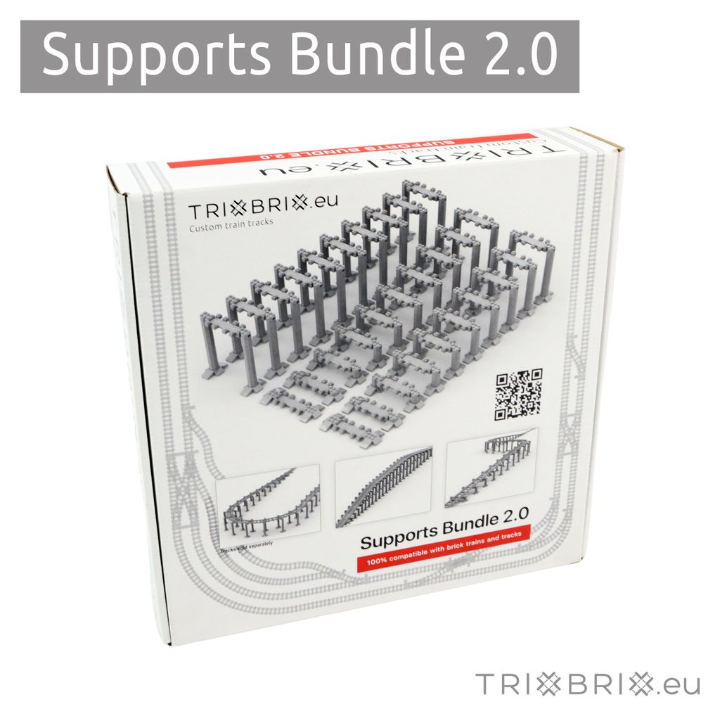 Trixbrix Zvýhodnený balíček podpier 2.0 – koľajnice pre Obrázok produktu  Obrázok generovaný UI