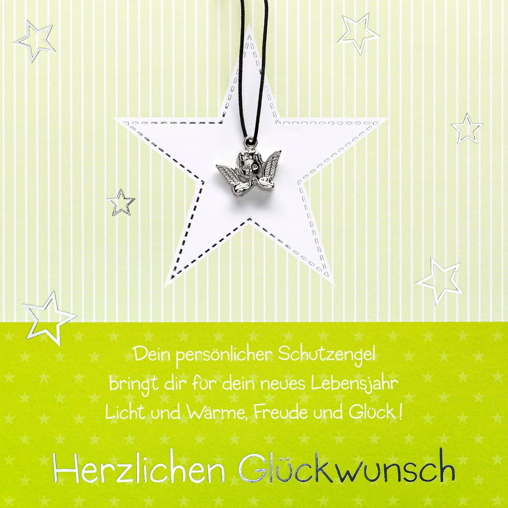 Little Things Card Glückwunschkarte im Format 15 x 15 cm mit Briefums