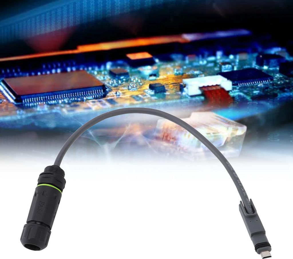 SPX Stecker auf RJ45 Adapter Professional IP68 Wasserdicht 1200Mbps für Starlink Ethernet Adapter für Starlink Kabel für Starlink Gen2 Dish