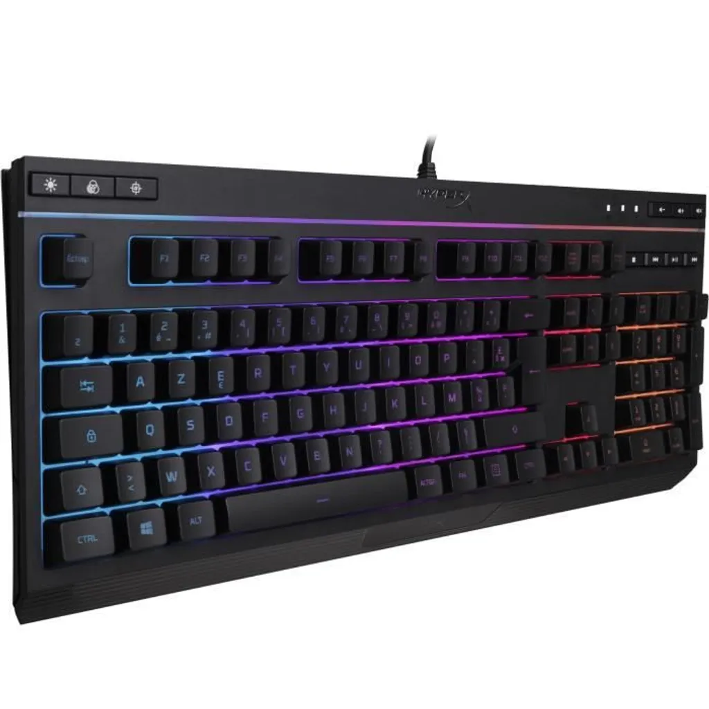 Clavier Gaming Silencieux HyperX Alloy Core RGB Idéal pour le Stream - 4