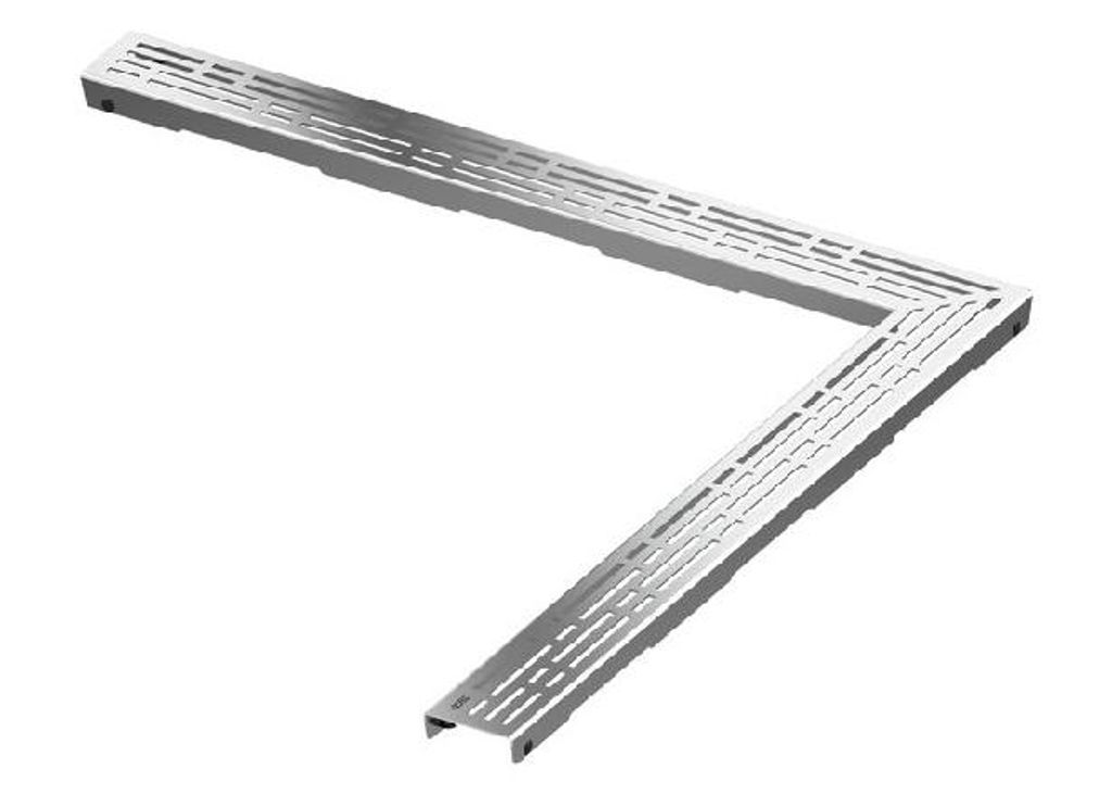 TECEdrainline Designrost basic 1200 x 1200 mm Edelstahl poliert
