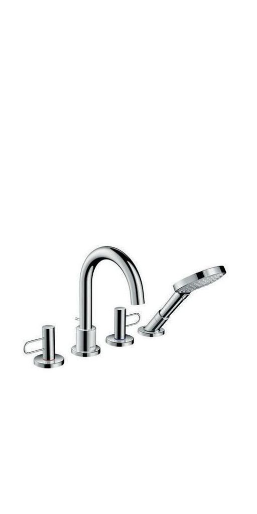 Hansgrohe 38445820 4-Loch Wannenarmatur Axor Uno F-Set