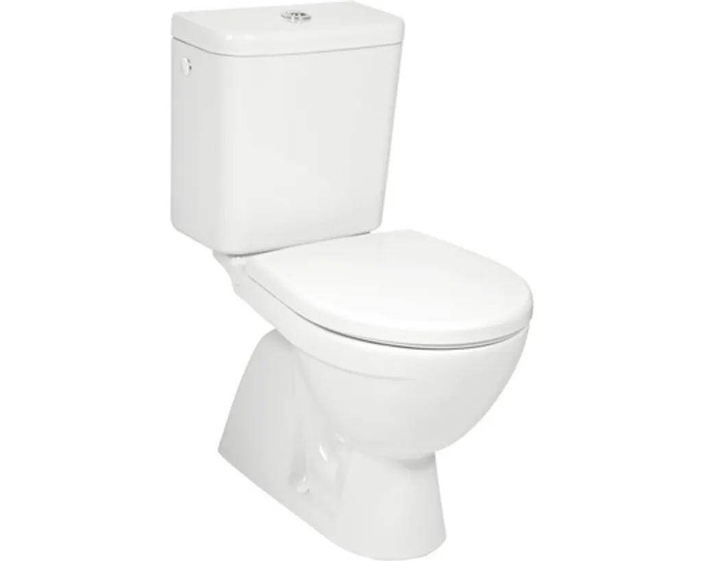 WC Jika Lyra Plus H8263870002413 anti-fuite avec sortie verticale blanc