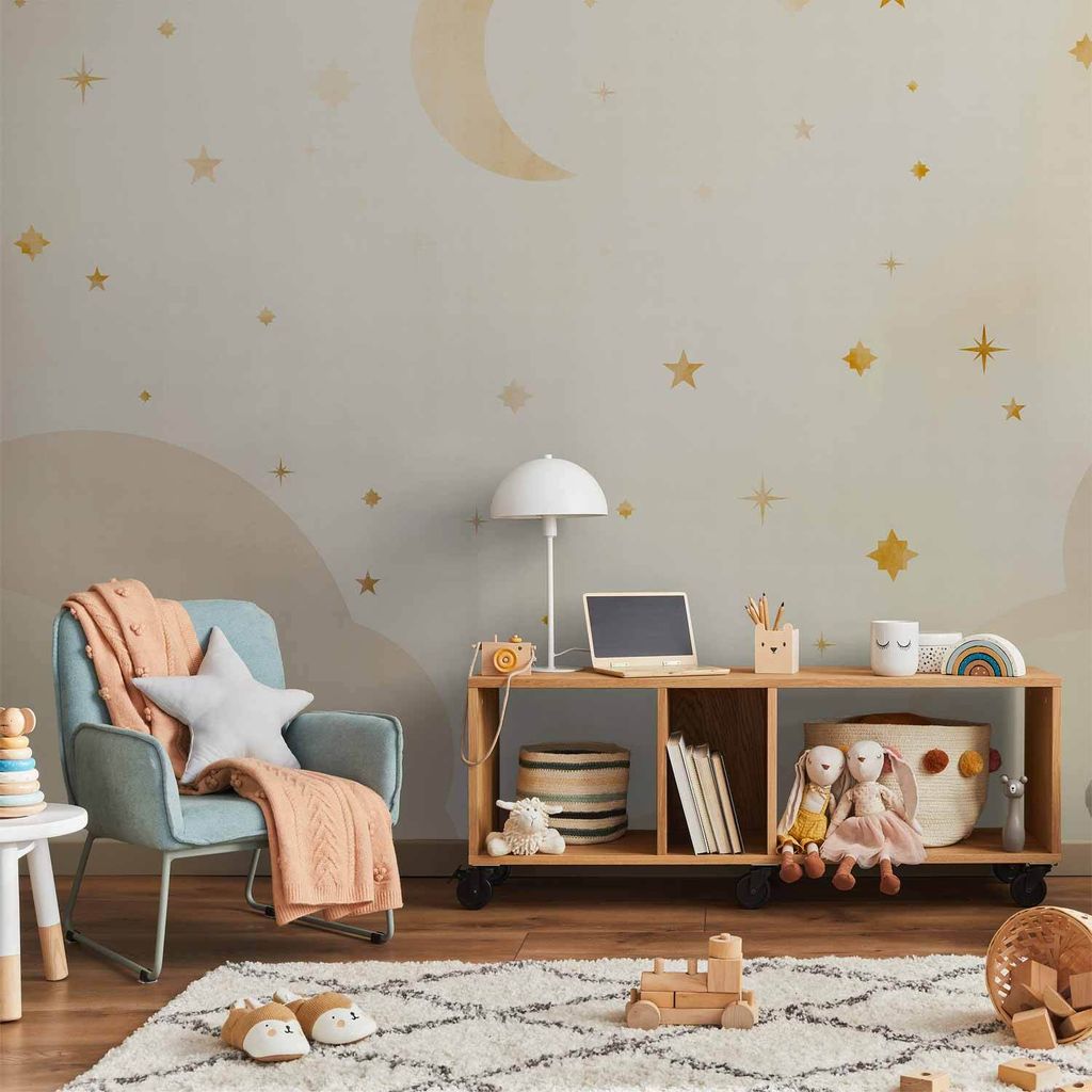 Selbstklebende Folie Fototapete - Starry Night 147x105 cm Für Kinder e-A-10134-a-a