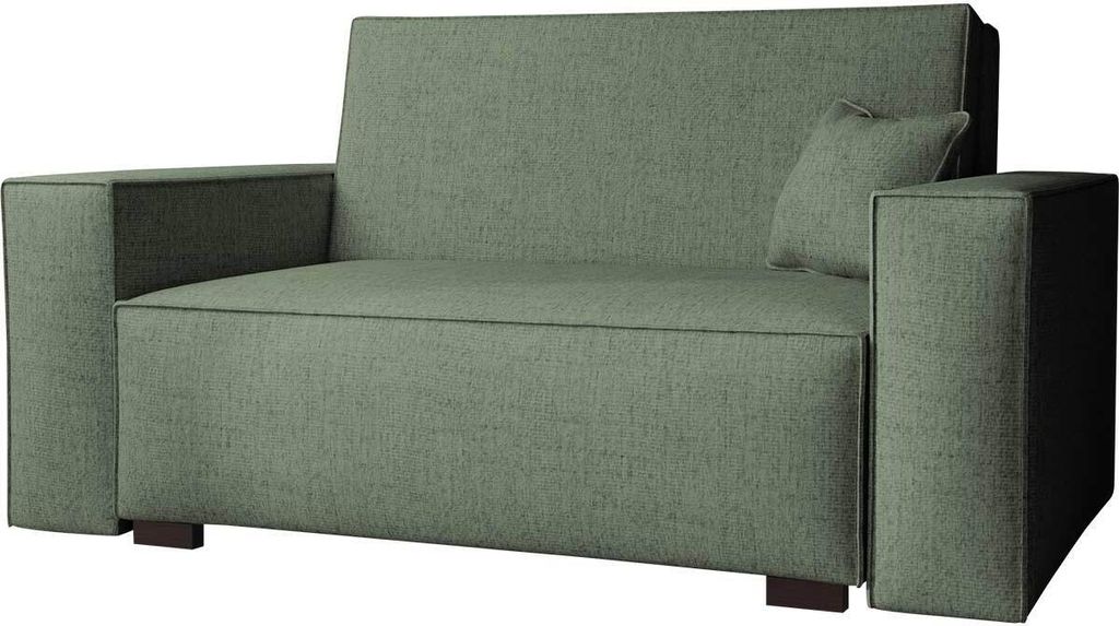 MIRJAN24 Schlafsofa Sofa Viva Vox II mit Schlaffunktion und Bettkasten, Polstercouch, Stilvoll Polstersofa vom Hersteller (Farbe: Neve 34)