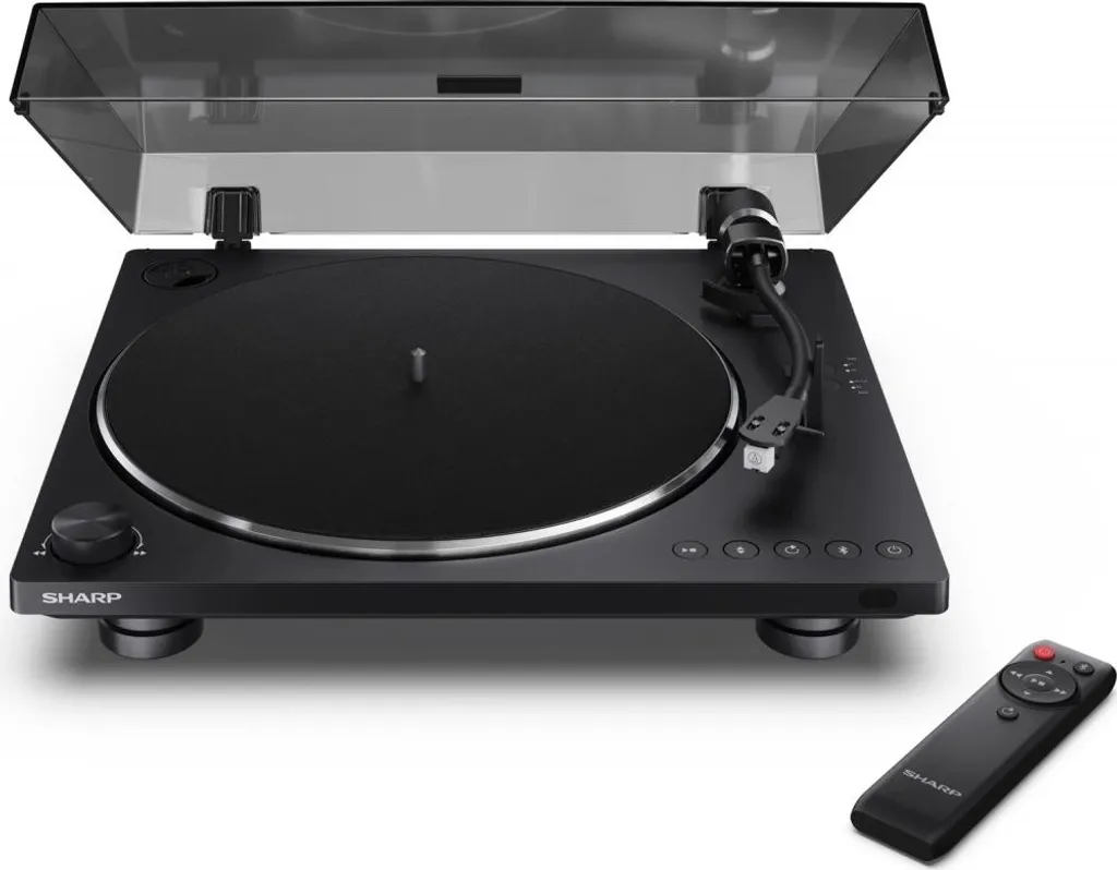 Platine vinyle Bluetooth Sharp RP-TT100 cellule Audio-Technica