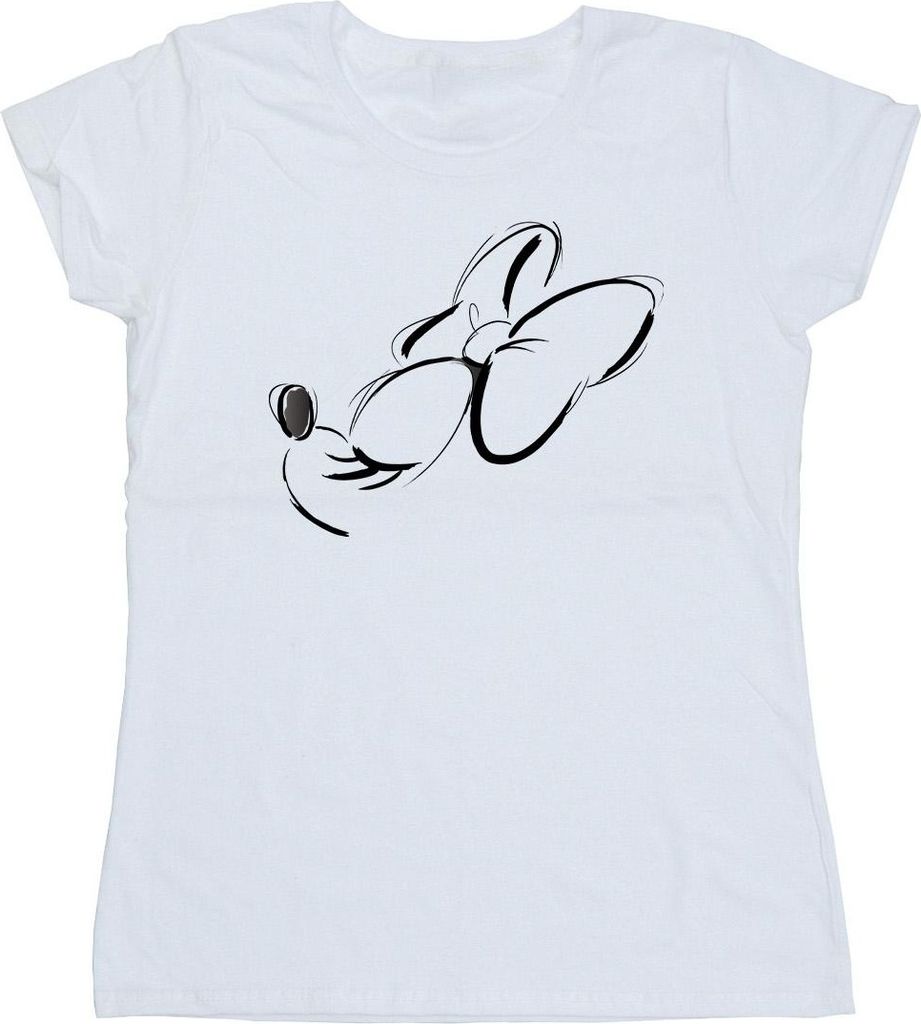 Disney - "Nose Up" T-Shirt für Damen BI33213 (XXL) (Weiß)