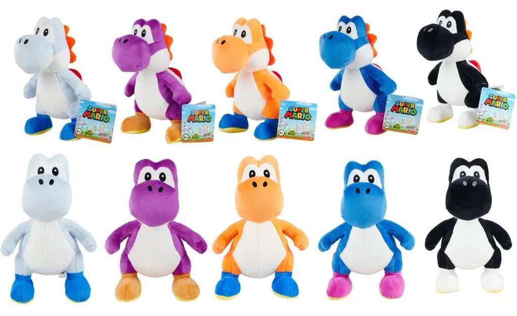 Simba Toys, peluche SuMa Yoshi, multicolore, 20 cm, Image du produit 