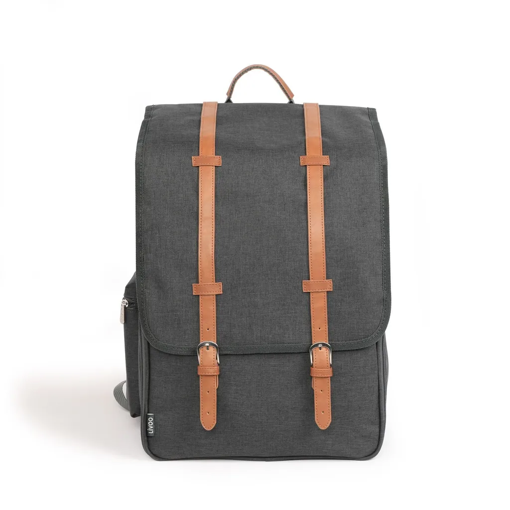 Sac à dos isotherme de pique-nique complet pour 4 personnes - Livoo