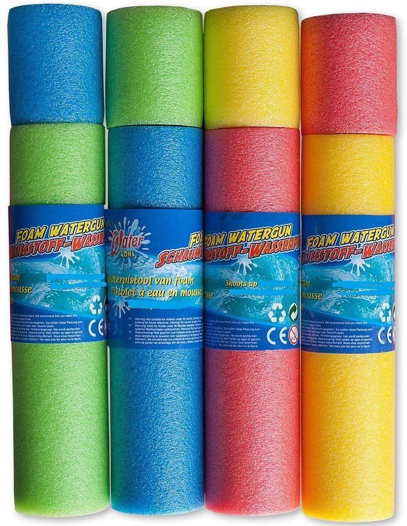 Sena Wasserpistole XXL Spritzkanone Kinder 12 Stk, Spritzpistole 54cm Wasserspritzpistole (für Kinder & Erwachsene Garten Spielzeug Sommerspielzeug