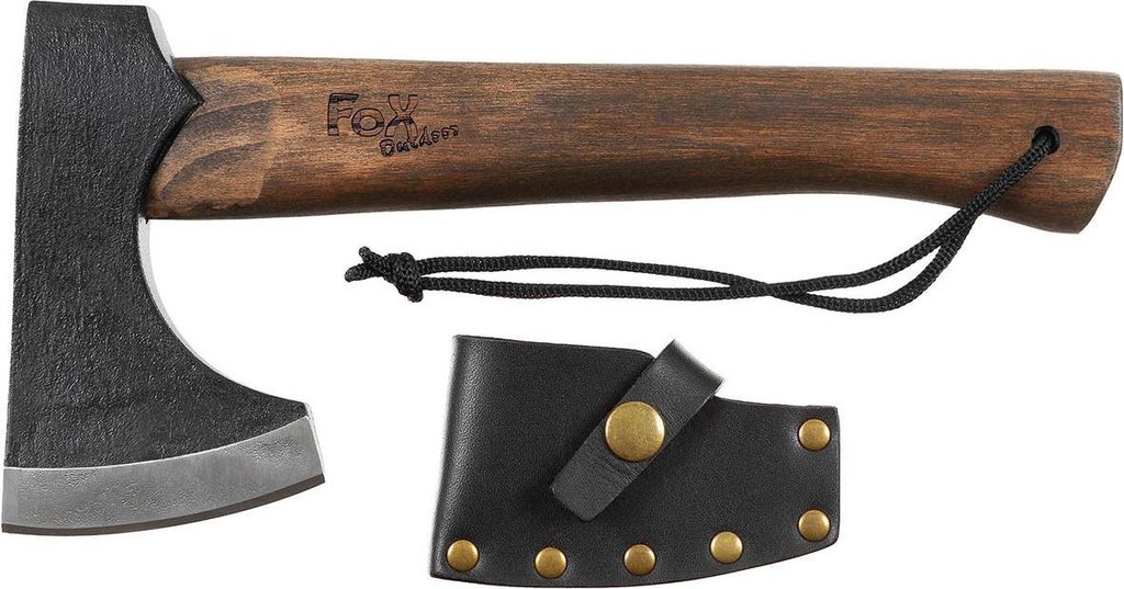 Axt Viking mit Holzstiel Produktbild 