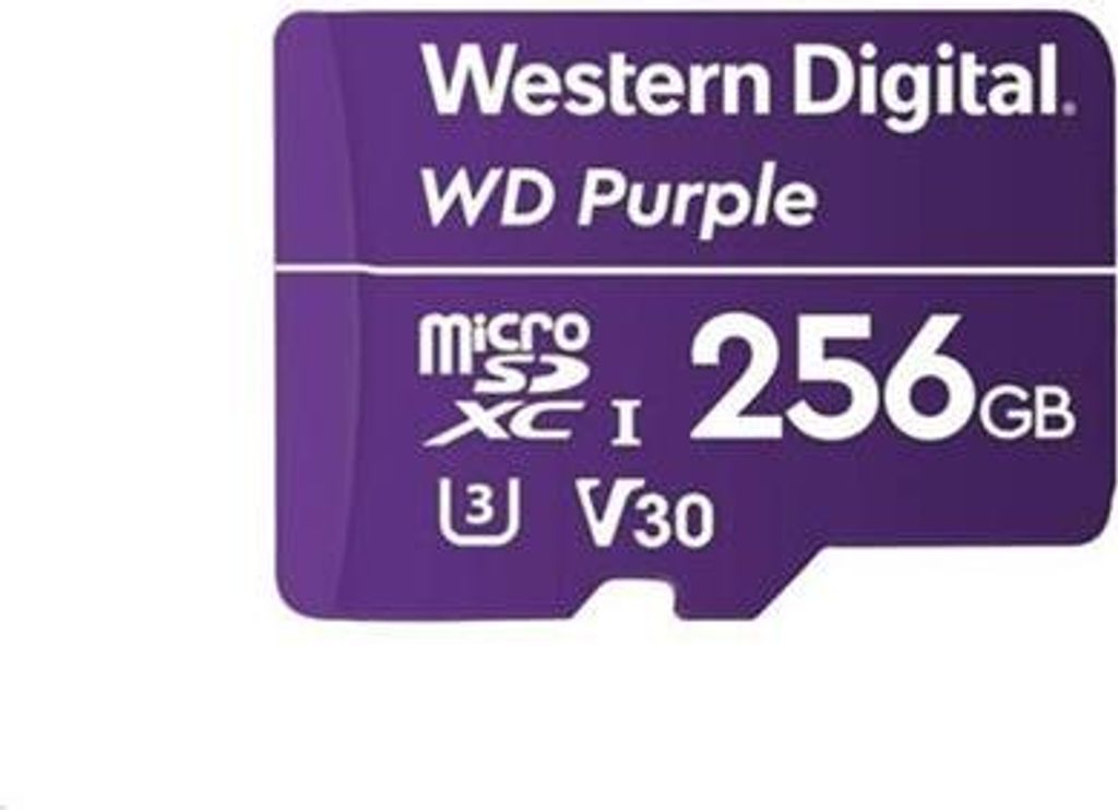 Western Digital WD Purple SC QD101, 256 GB, MicroSDXC, Produktbild 