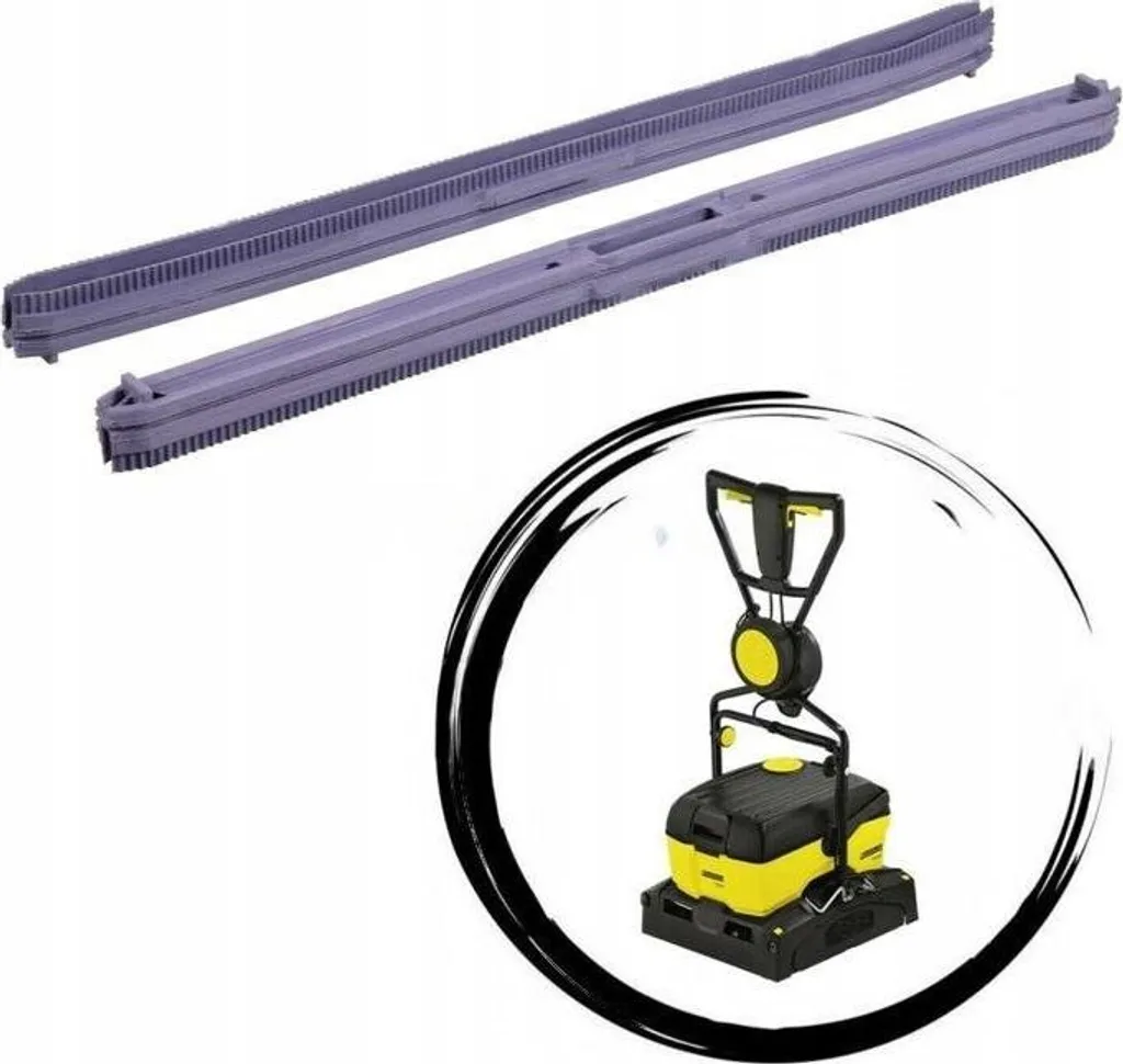 Guida Ricambi: Gomma Aspirante Karcher BR 40/10 Originale Blu