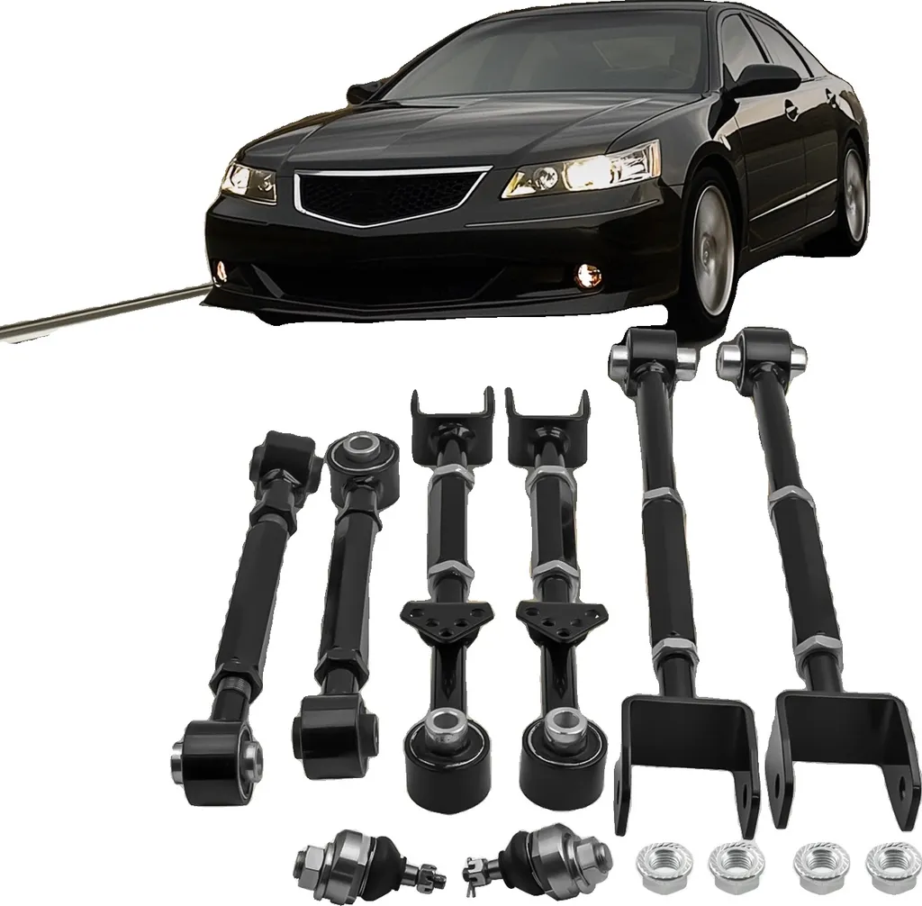 Réglage précis du châssis avec le kit bras de suspension inox robuste