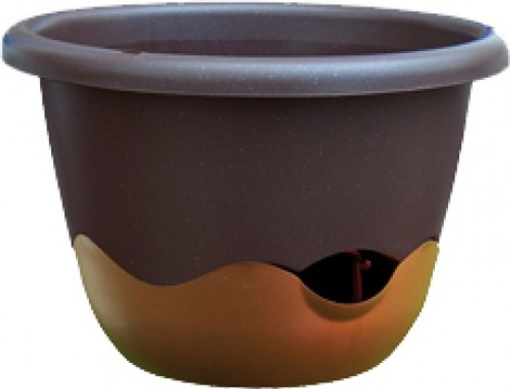 MARETA vaso sospeso autofertilizzante in plastica d30x20cm Immagine del prodotto 