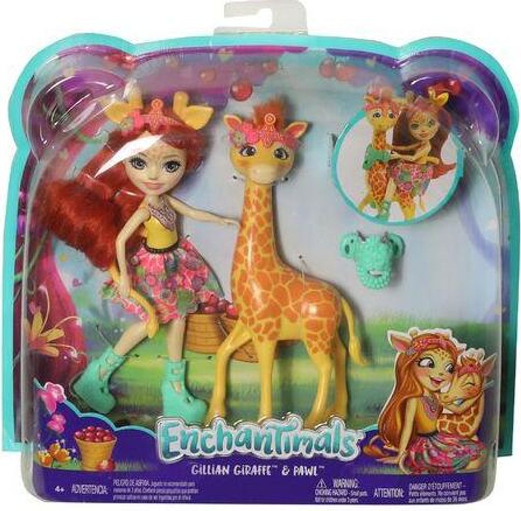 Enchantimals Tematické balenie Bábika Gillian Žirafa Obrázok produktu 