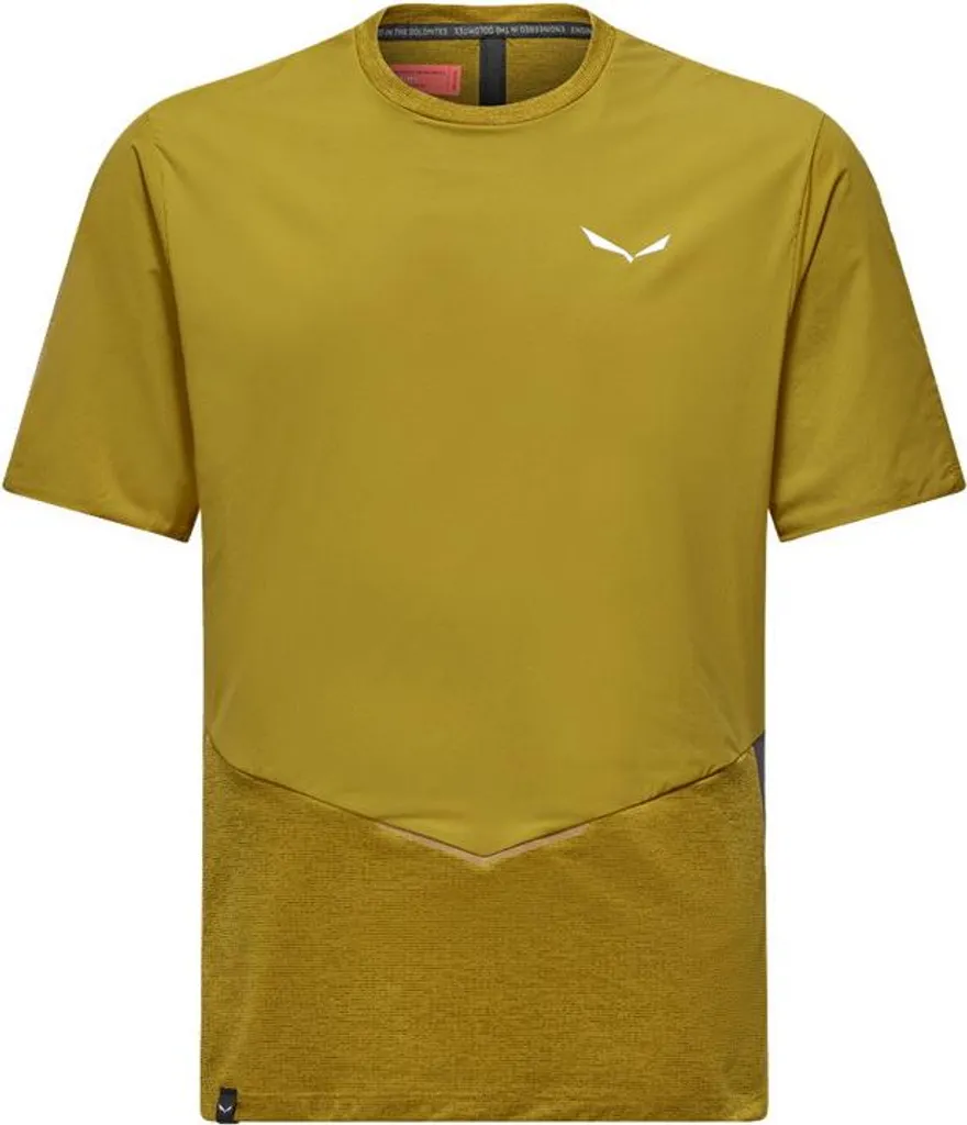 T-shirt respirant coupe-vent Salewa Pedroc Dry couleur olive L