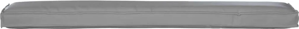 Coussin palette Gris 200x40 cm rembourré Tissu Oxford Imperméable DIY - 6