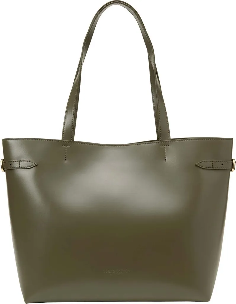 Grand Sac Cabas Femme Marc O'Polo Tara - Fourre-tout Vert Olive Foncé