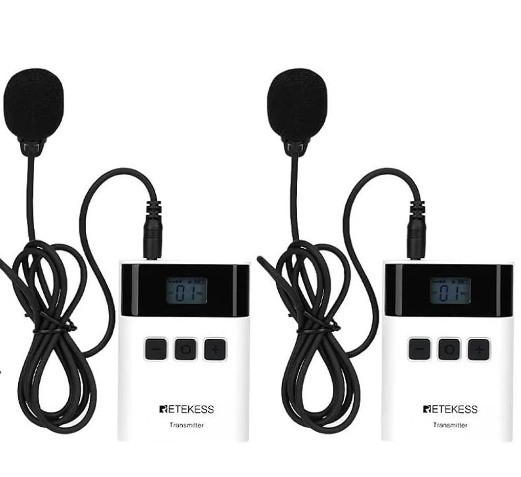 Récepteur Retekess TT122 pour Système de Visite Guidée Sans Fil 2,4GHz