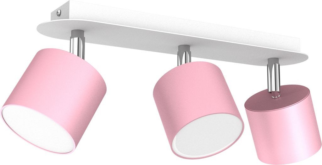 Deckenleuchte Dixie Pink 3Xgx53 Deckenlampe Kinderzimmer Produktbild 