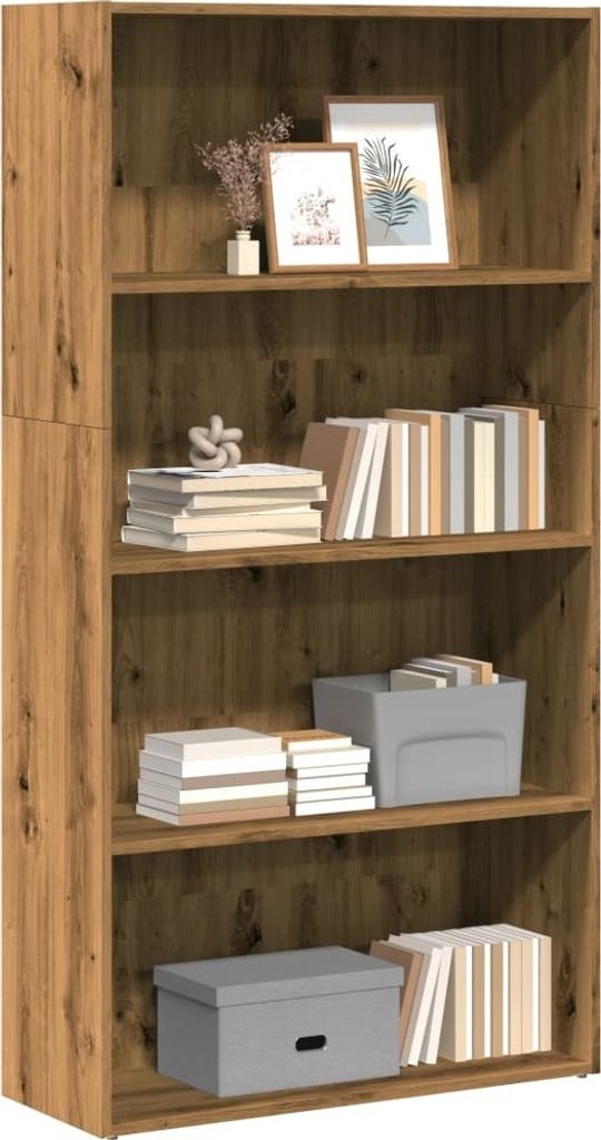 Maison Exclusive - Bücherregal Artisan-Eiche 80x30x152 cm Holzwerkstoff