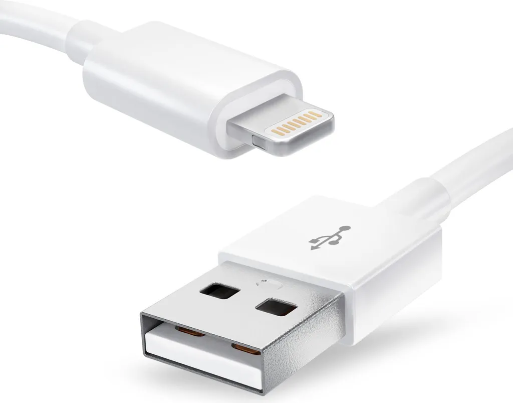 Cavo Lightning iPhone 14/13/12/11 | subtel® 1m Bianco Alta Qualità