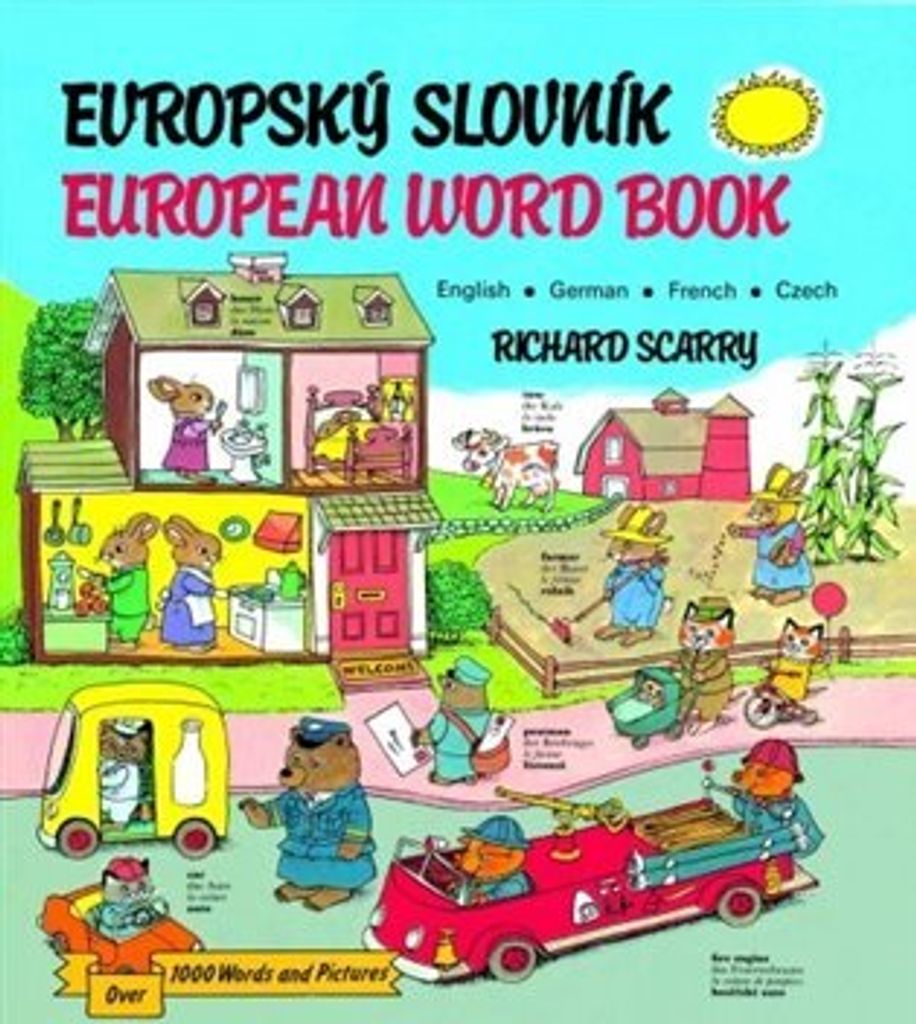 Evropský slovník / European Word Book - Richard Scarry Obrázek produktu 
