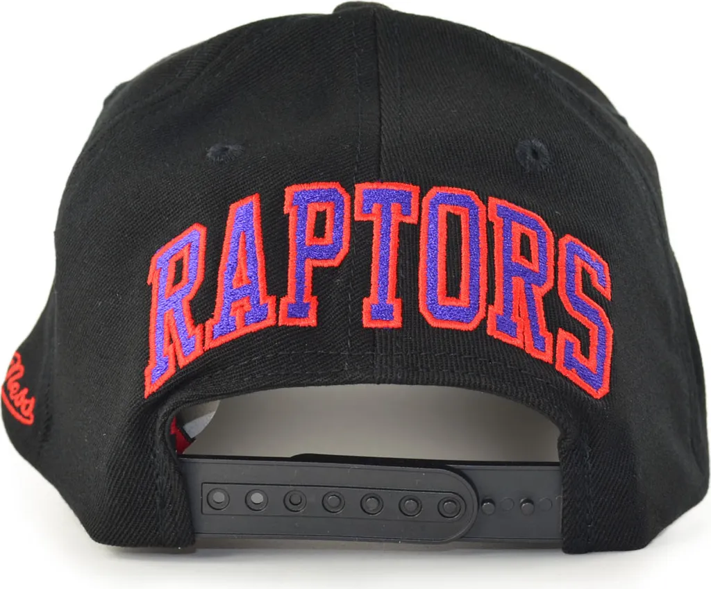 Casquette NBA Toronto Raptors Mitchell & Ness Eazy Snapback Noire