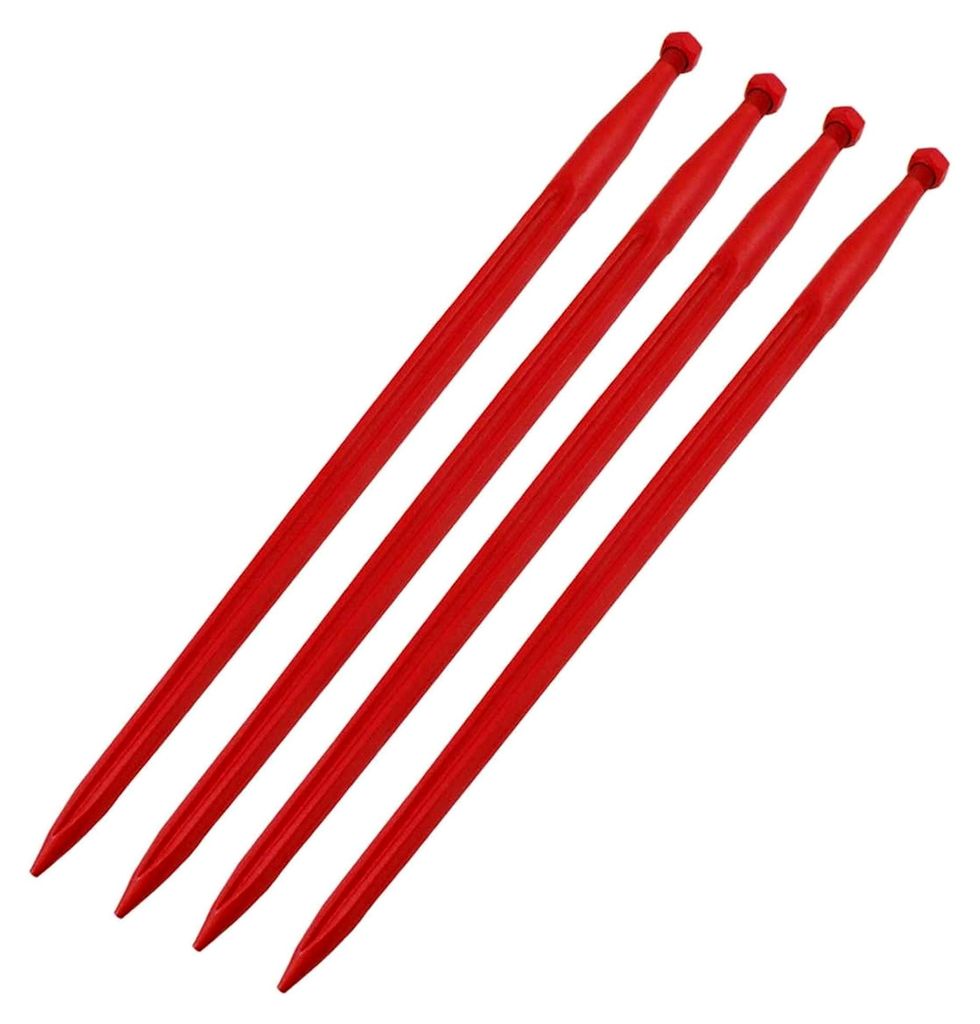 Frontladerzinken | 1000 mm | M22 Gewinde | 4 Stück | Großballenzinken | Zinken | Frontladerspieß | Ballenspieß | Schwerlastzinken | Traktor | S...