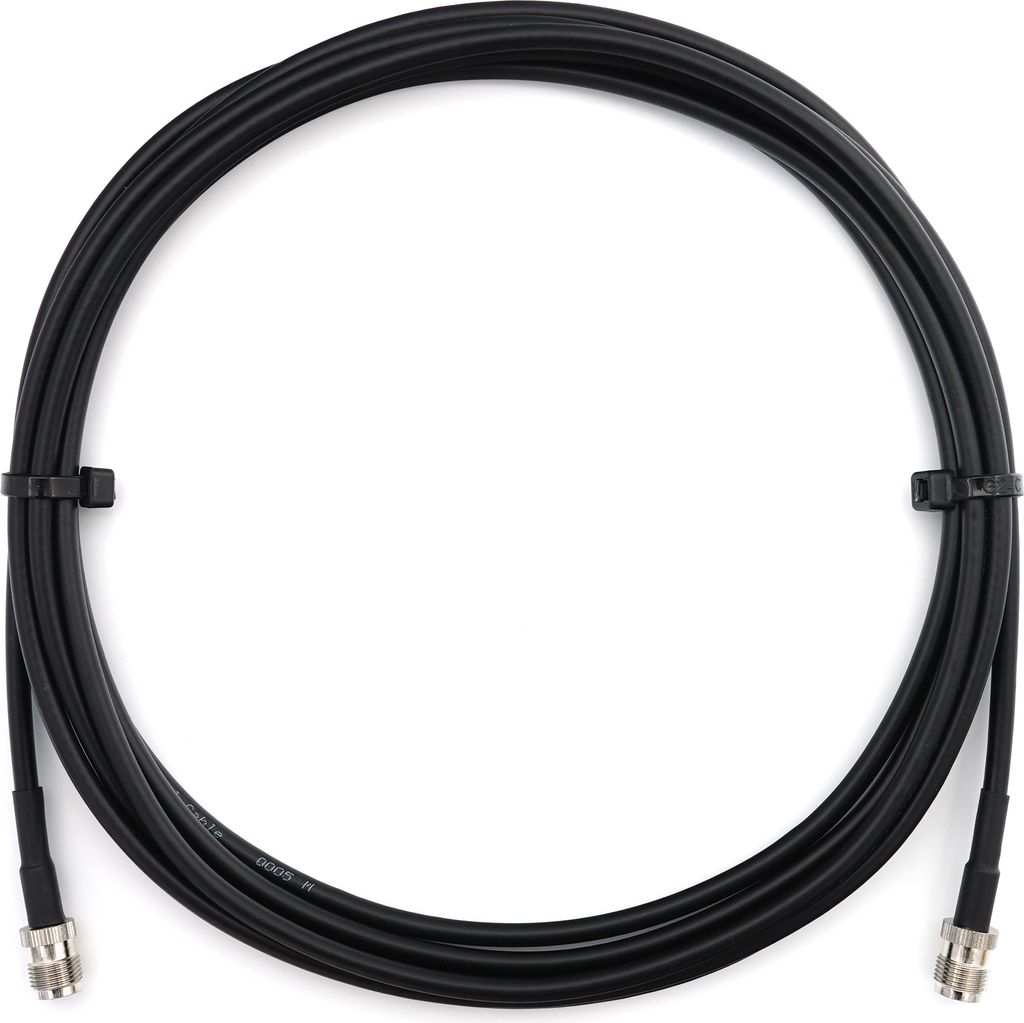 7m RP-TNC Buchse auf RP-TNC Buchse RG58 Koaxialkabel - 7 Meter Verlustarmes Antennenkabel 50 Ohm Verlängerungskabel - für WiFi Router Antenne WLA...