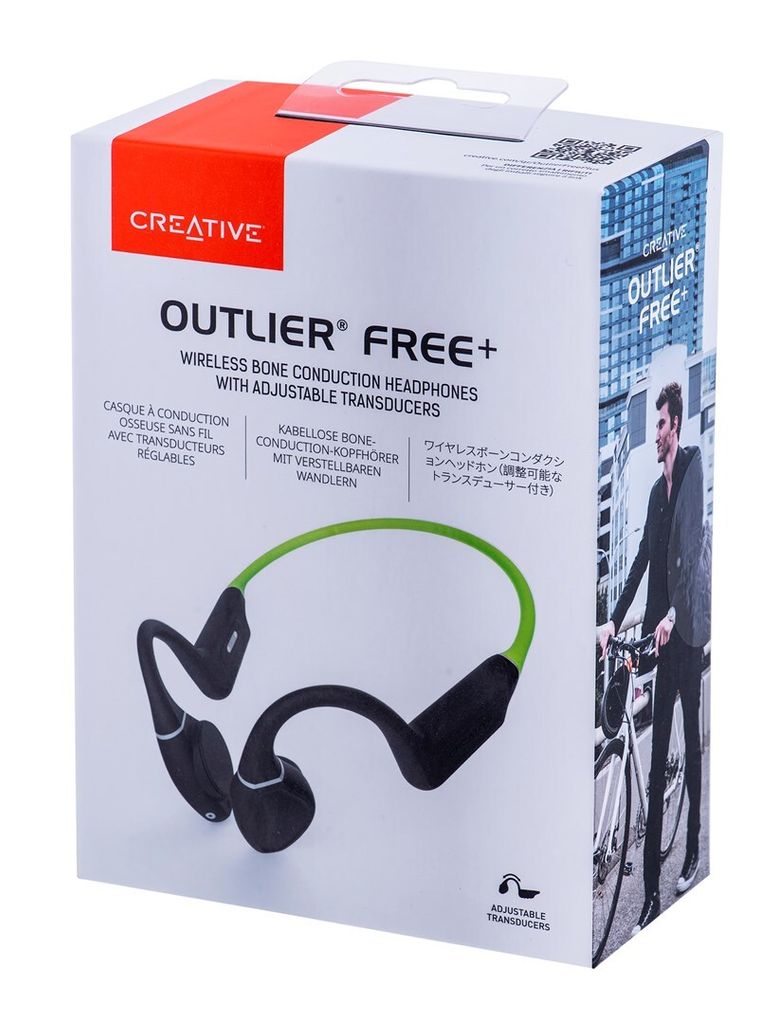 Creative Kopfhörer Outlier Free Plus Bone-Conduction grün Image du produit 