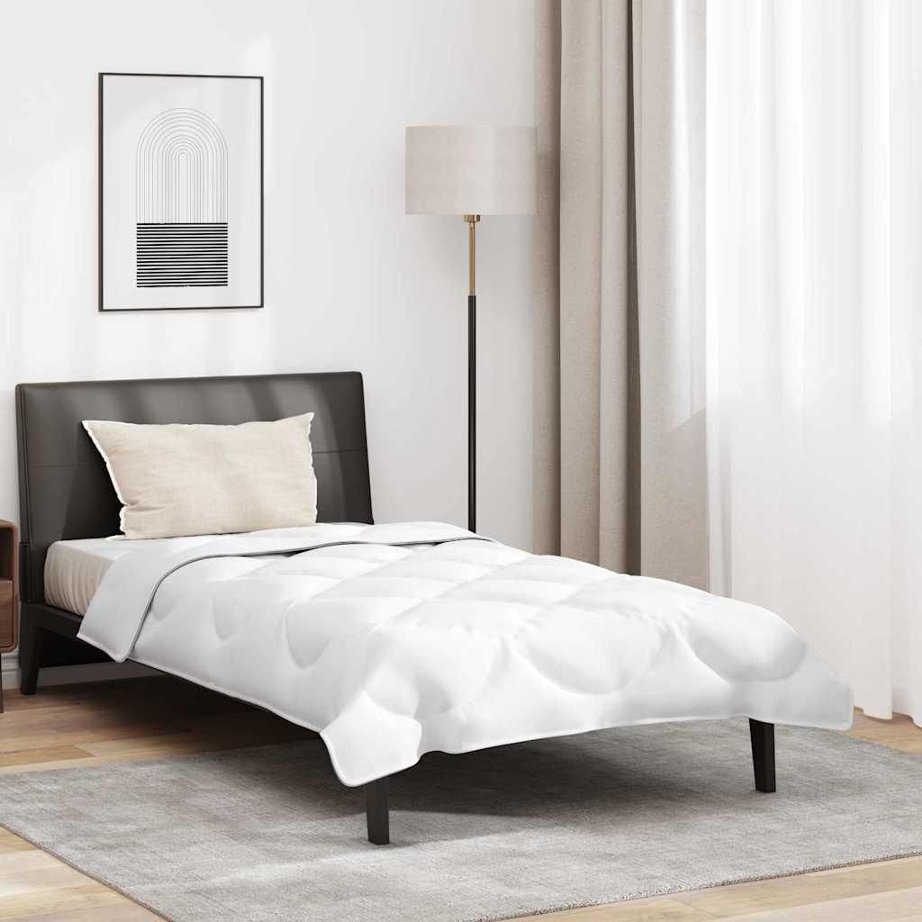Möbel 2-in-1 Bettdecke mit Kissen 2 pcs Weiß 155 x 200 cm Mikrofaser - Bettdecken 3376762