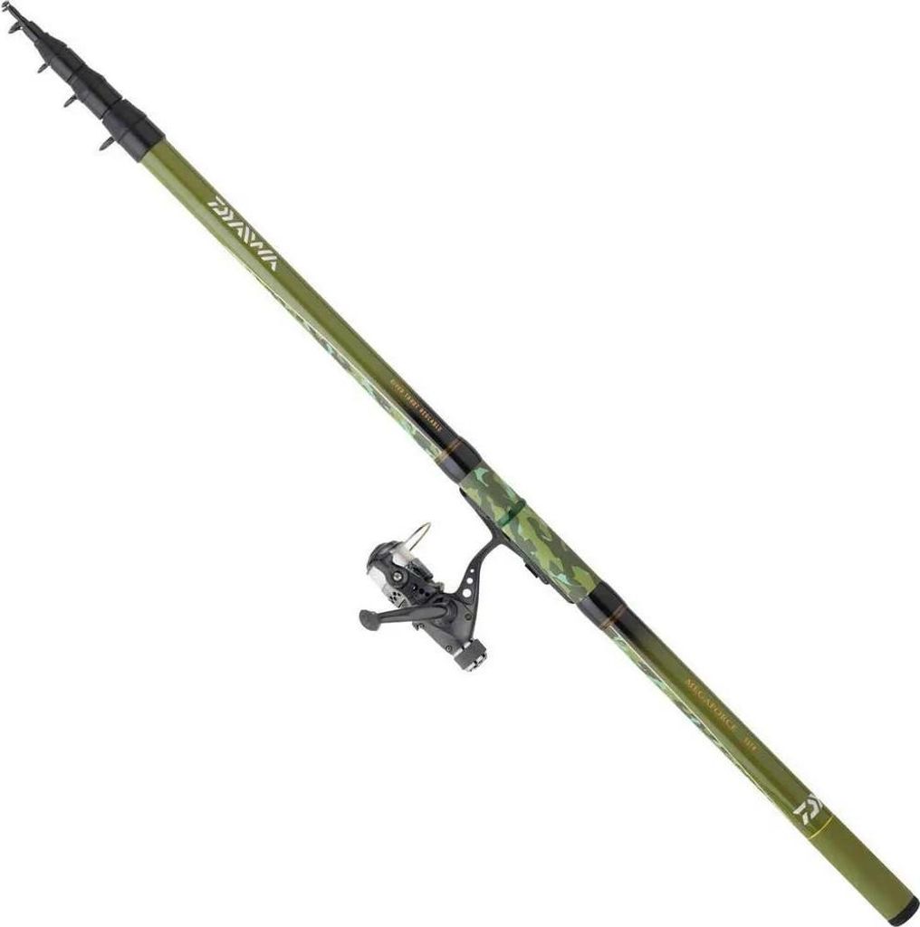 Daiwa Megaforce Rt+q820rm Angelset Grün 3.50 m Grün 3.50 m