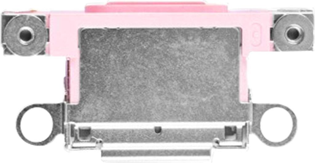 Clappio, USB-C Ladeanschluss 28-Pin für iPhone 15 und 15 Plus, Rosa