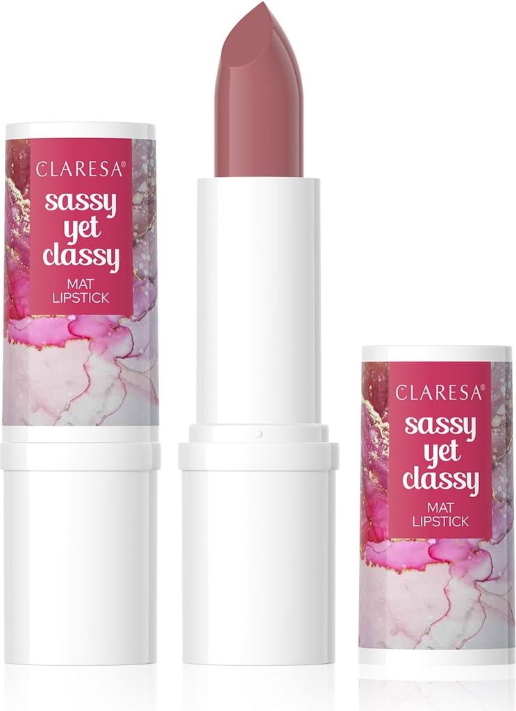 Claresa Matt-Lippenstift, frech und doch edel, 13 frech, 4 ml