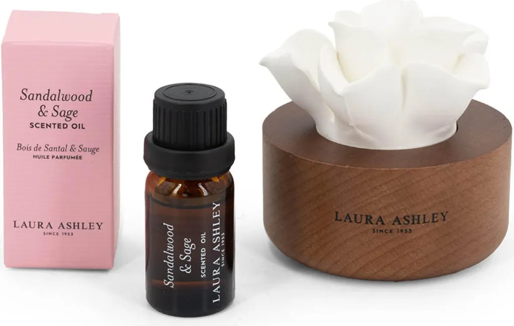 Diffuseur de Parfum Fleurs en Céramique Laura Ashley Décoration Maison - 2