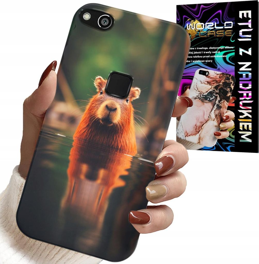 Hülle Für Huawei P10 Lite - Süsses Wasserschwein, Wasserschwein, Viele Designs