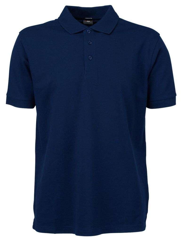 Tee Jays Herren Luxury Stretch Polo-Shirt, Kurzarm FK882 (2XL) (Navy)