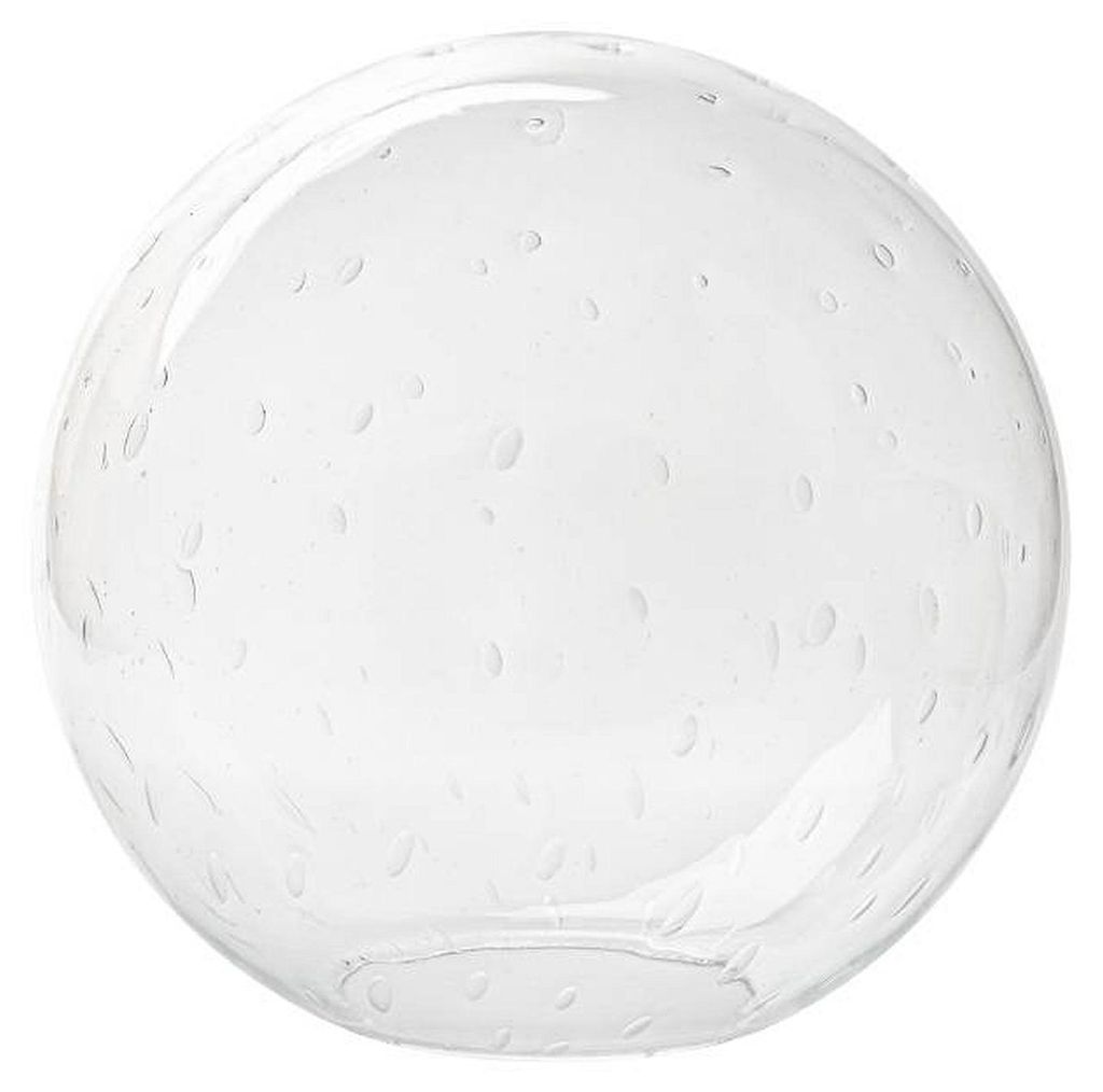Kugelglas Lampenglas Blasenglas klar Ø 250mm Leuchtenglas Ersatzglas Lampenschirm Kugel 100mm Öffnung