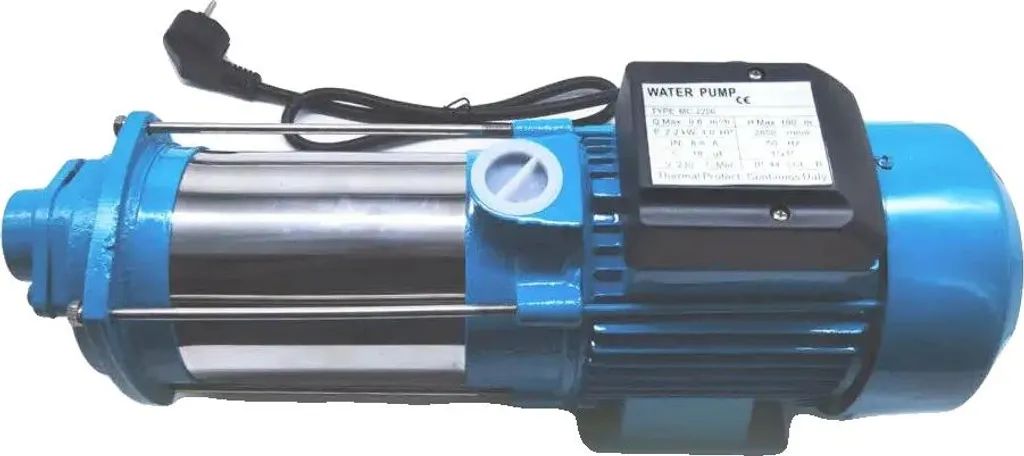 Pompe centrifuge pour arrosage automatique 4000 L/H moteur bleu 2500W