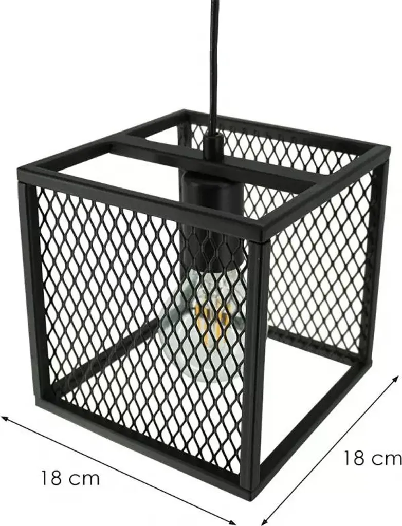 Lampada a sospensione moderna Loft Horus Plus 2890/Z-B-1 LW1 Nero Elegante soluzione di illuminazione minimalista per persone attente allo stile - 3