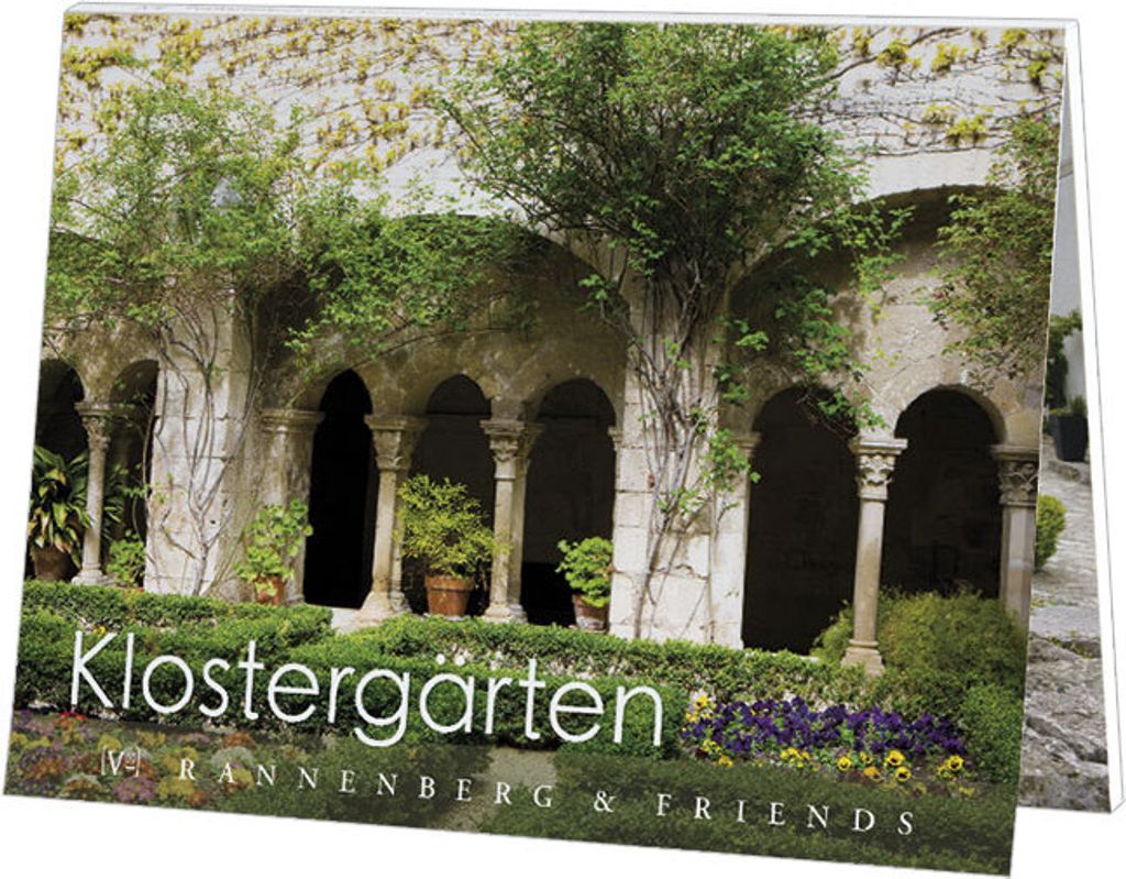 Postkartenbuch Klostergärten, Postkartenbücher Ansichtskarte Postkarte Garten Blumen