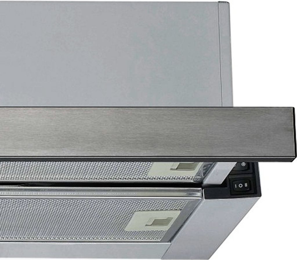 Cappa Aspirante Da Incasso Khu-60eb - Acciaio Inox 60 Cm, Estensibile, Design Moderno Per Cucina - Foto 10