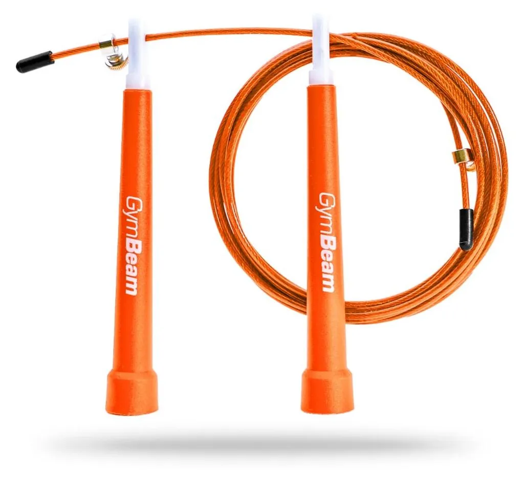 Corde à Sauter de Fitness Orange GymBeam pour Entraînement Cardio