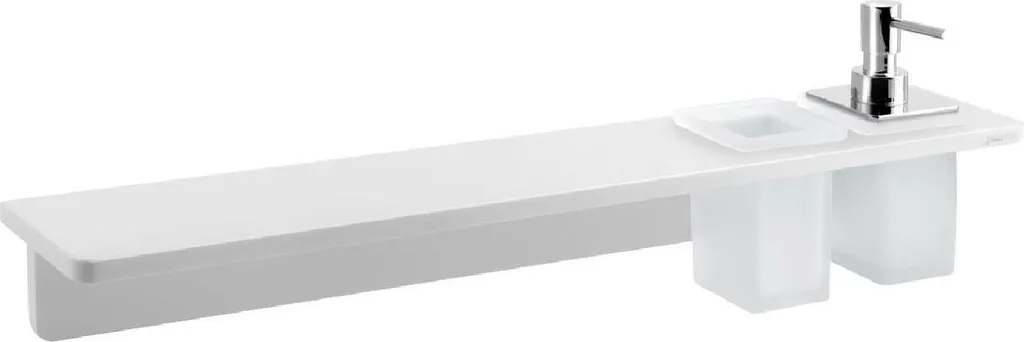 Rangement Mural de Lavabo 60 cm avec Doseur Savon - Gamme Abeline