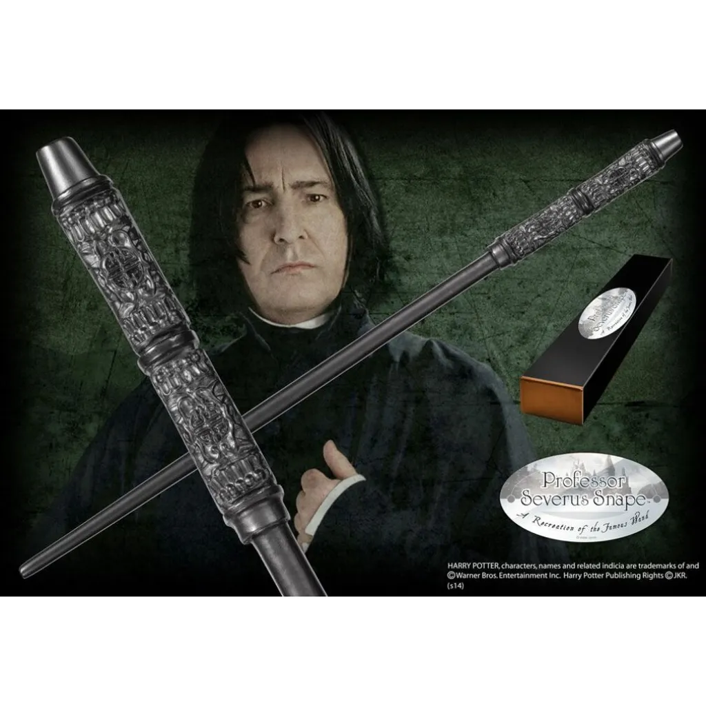 Baguette de Collection Severus Rogue - Accessoire de Déguisement 35cm