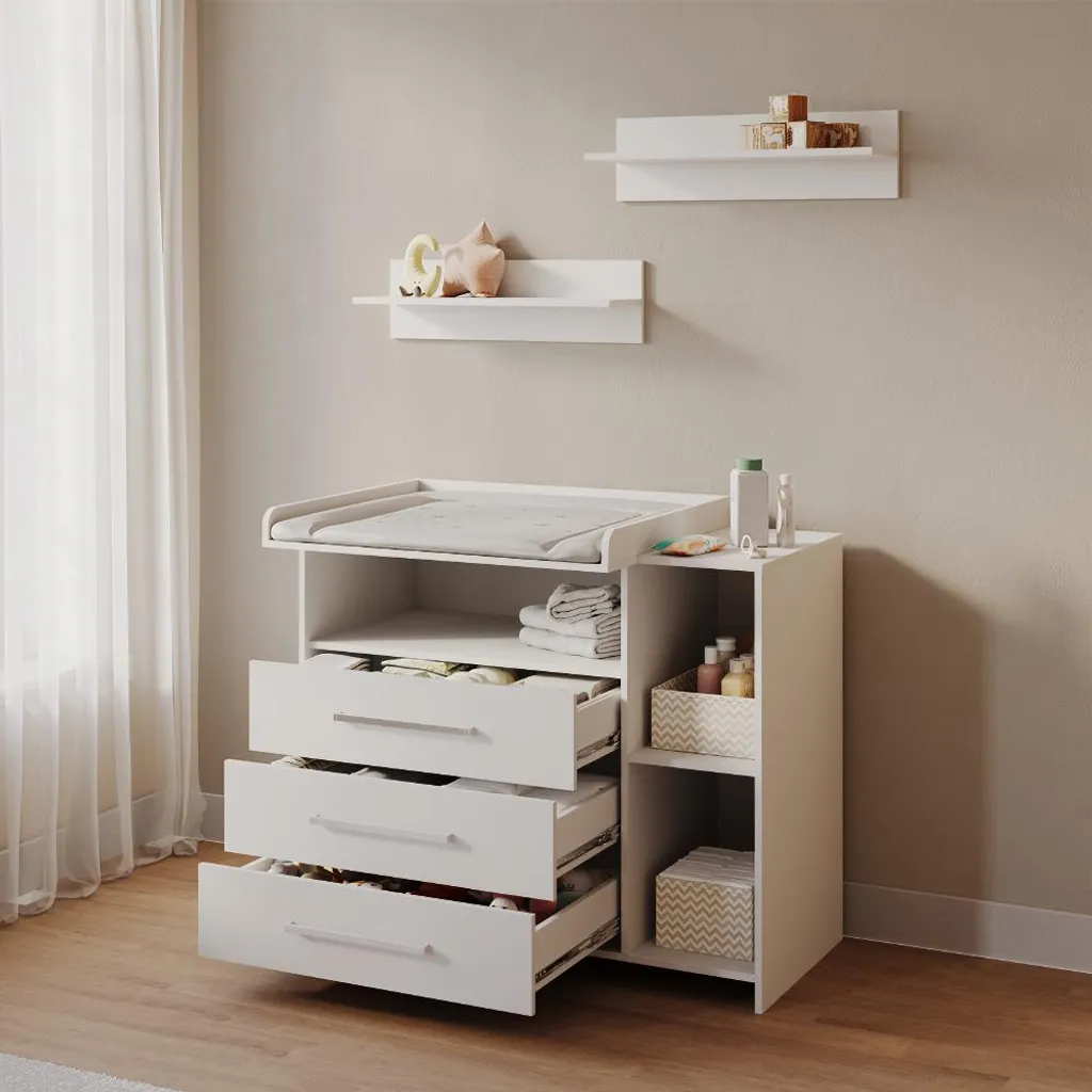 Commode à langer Livinity Torino : organiser le change de bébé - 5