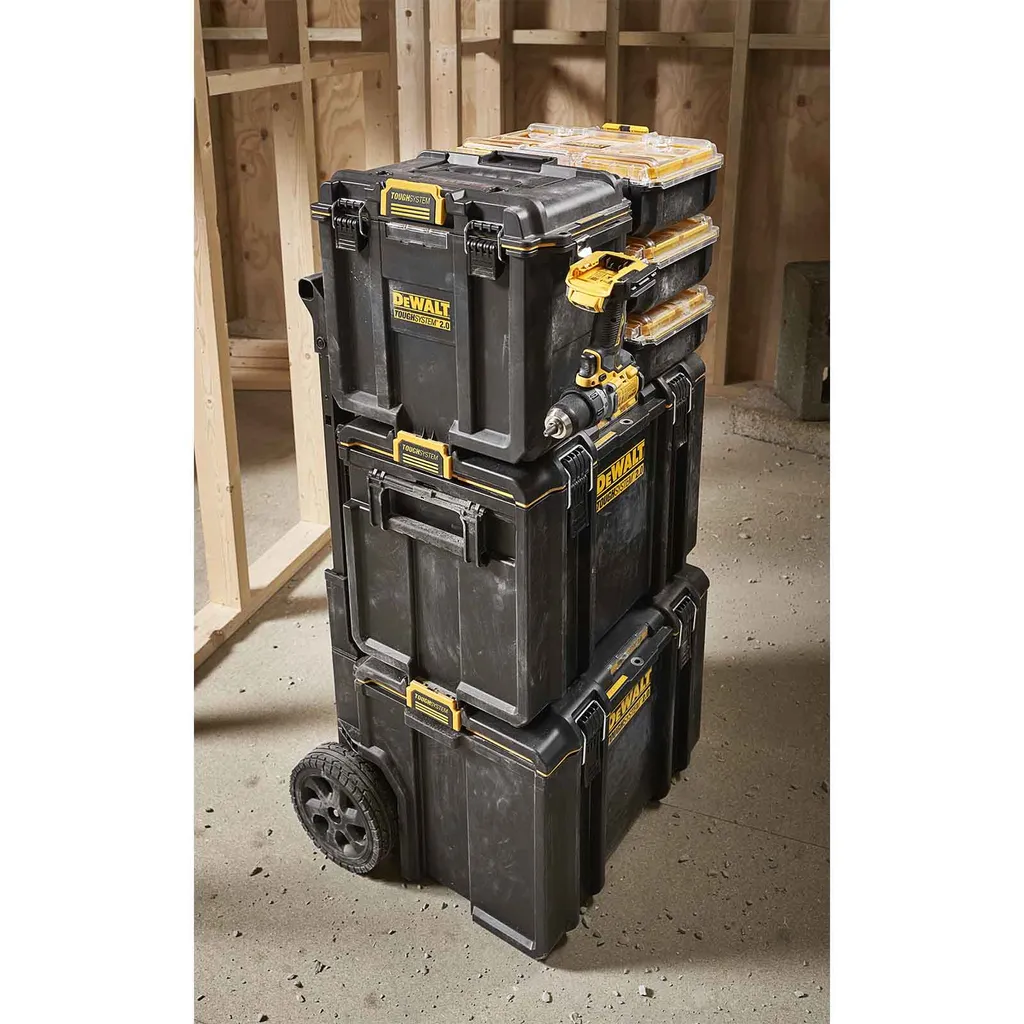Module TOUGHSYSTEM 2.0 DEWALT DWST08035-1 Étanche IP65 Très Résistant - 11